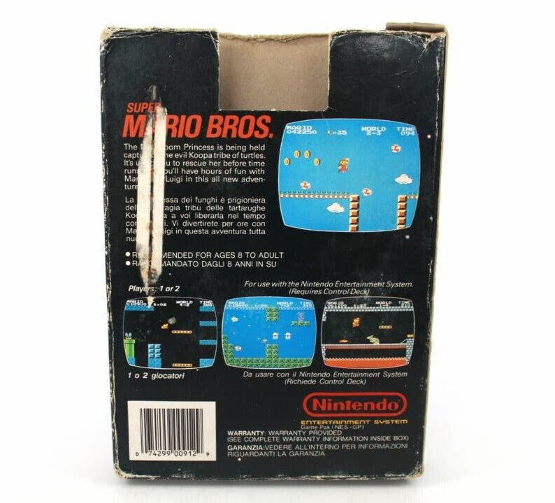 Super Mario Bros - Nintendo Entertainment System (NES) [PAL] WITH WARRANTY