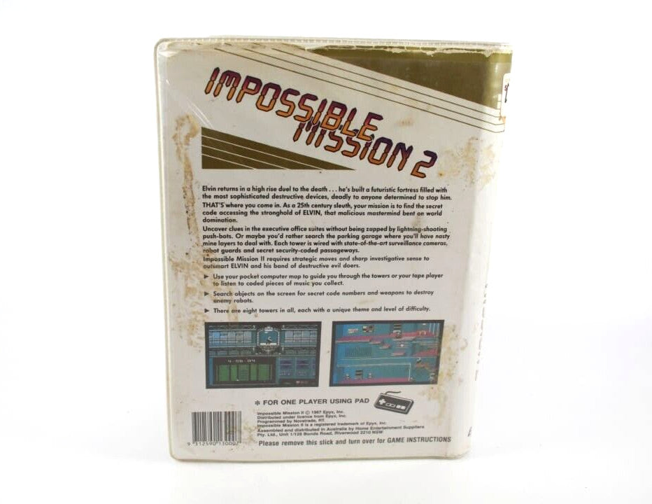Impossible Mission 2 *CASE ONLY* Nintendo Entertainment System HES (NES) [PAL]