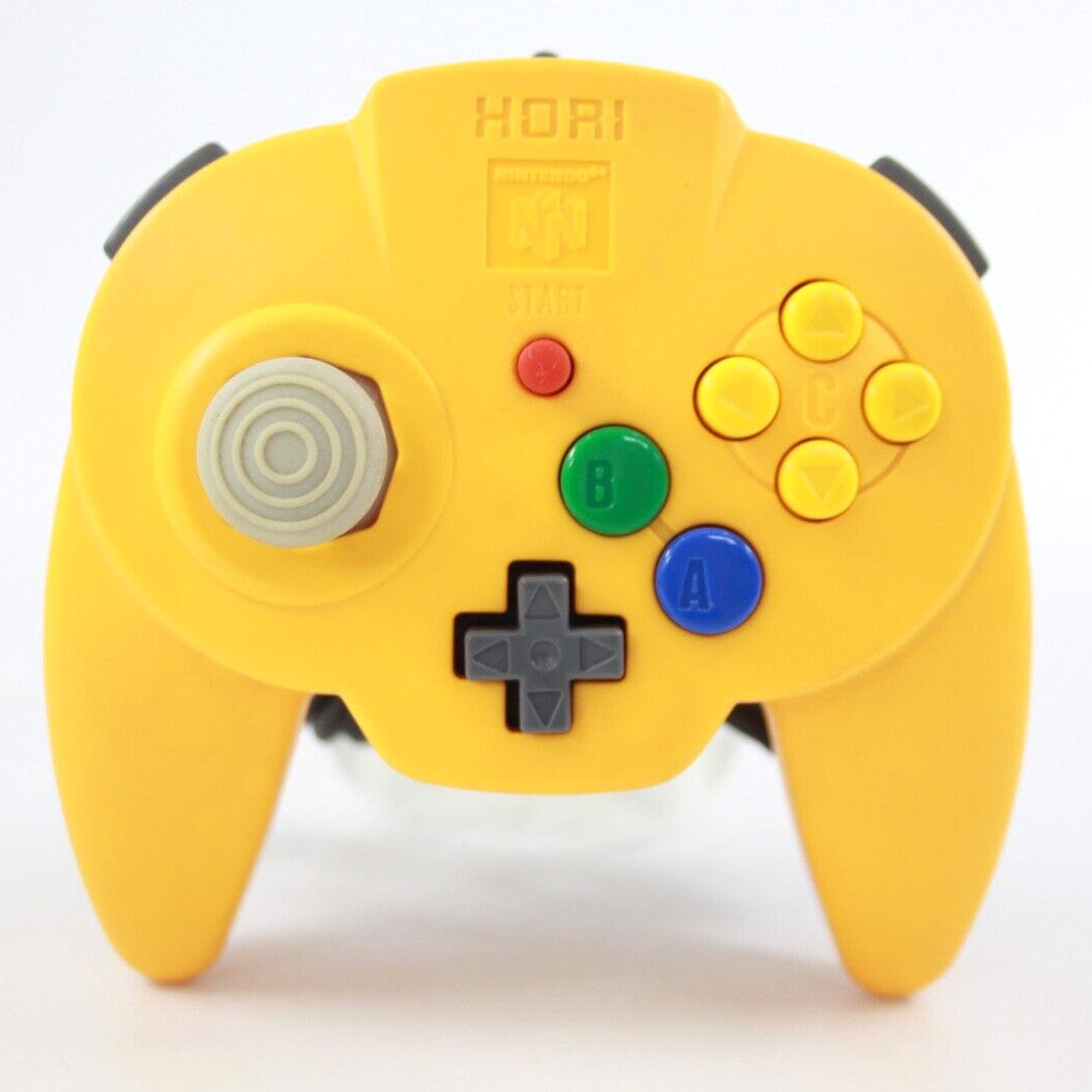 Official, Hori Pad Mini Controller - Nintendo 64 (N64) [Yellow]