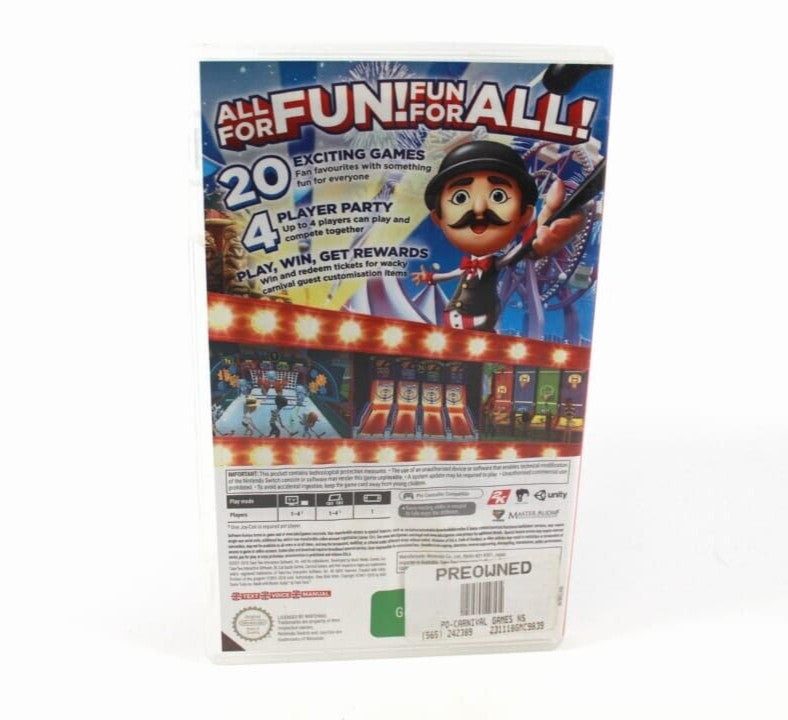 Carnival Games - Nintendo Switch [PAL] **CASE ONLY**
