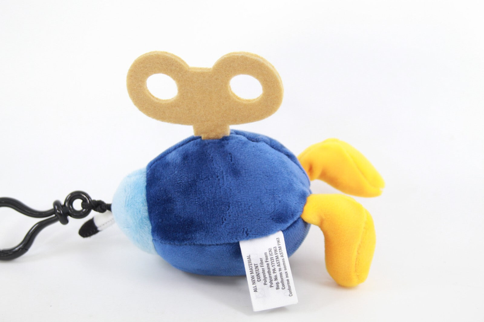 Mario Kart Bomb-omb keychain keyring plush Club Mocchi-mocchi TOMY