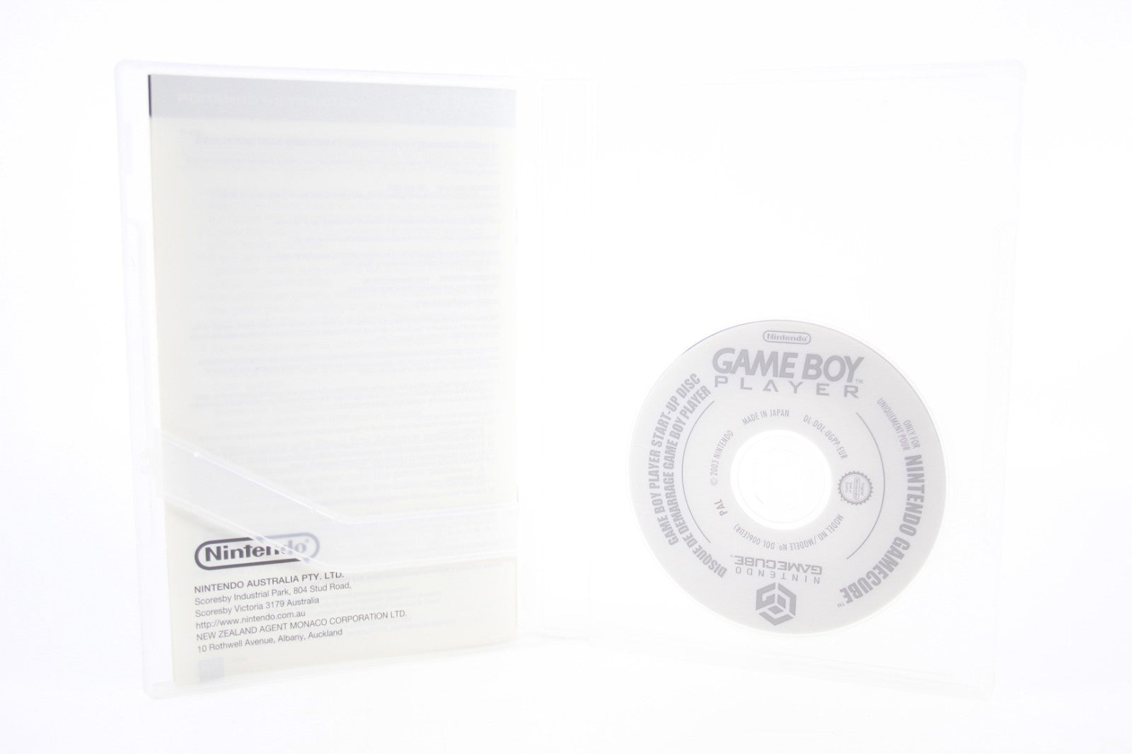 Genuine, Official Nintendo GameCube Game Boy Player Indigo [DOL-017]