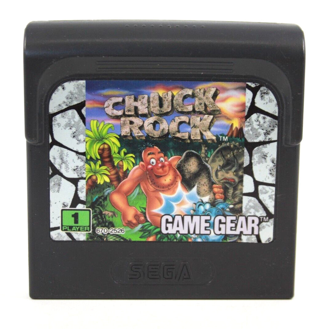 Chuck Rock - SEGA Game Gear - WITH WARRANTY