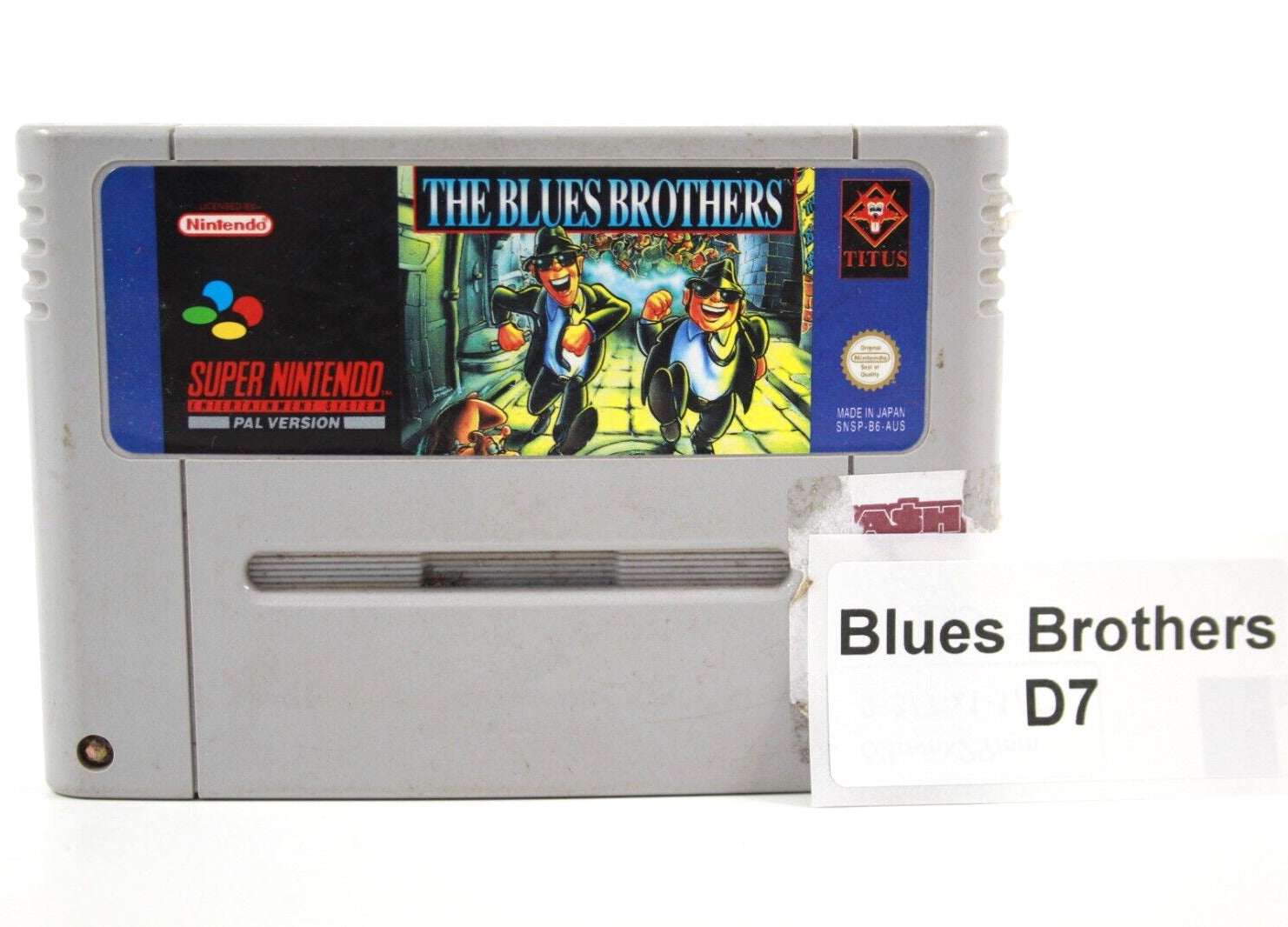 The Blues Brothers [CART ONLY] - Super Nintendo (SNES) [PAL] - WITH WARRANTY