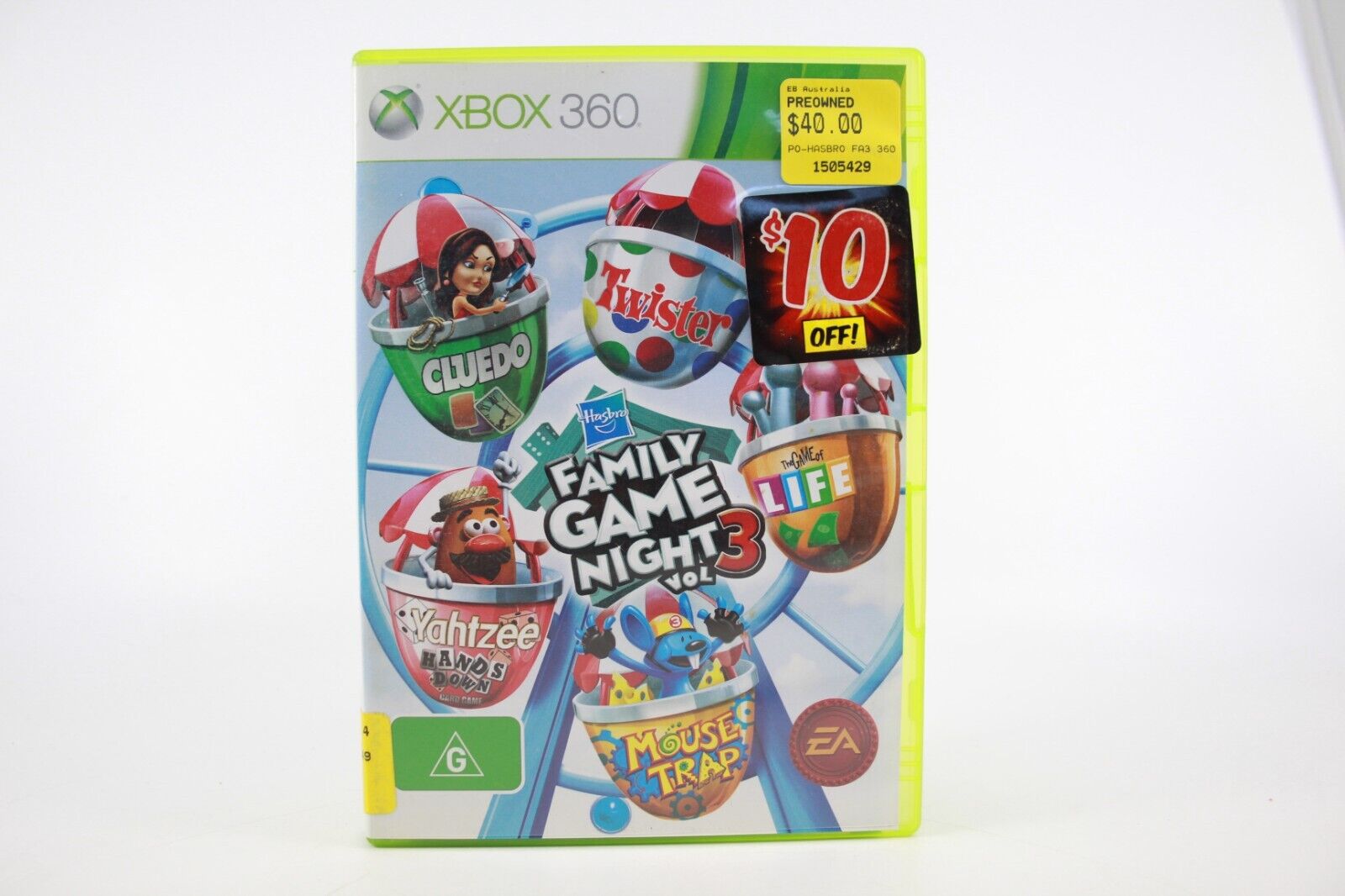 Hasbro Family Game Night  VOL 3  - (Xbox 360) [PAL] - WITH WARRANTY
