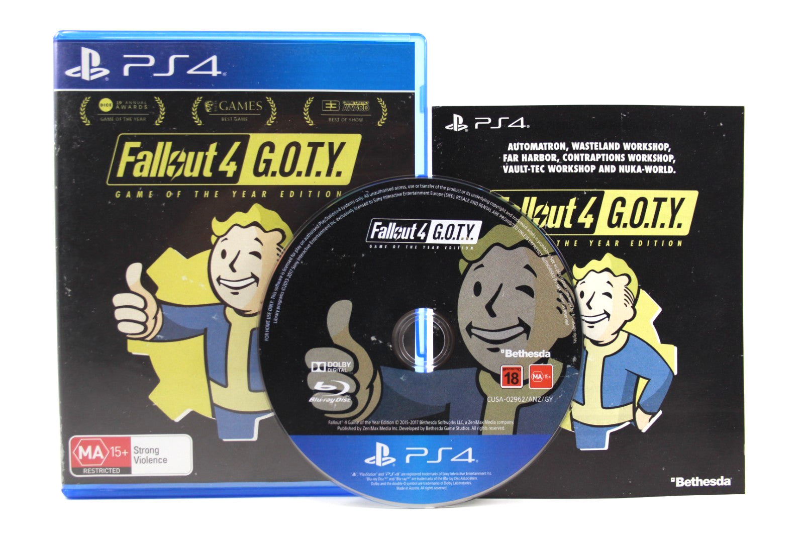 Fallout 4 Game of the Year GOTY - PlayStation 4 (PS4) [PAL] -WITH WARRANTY