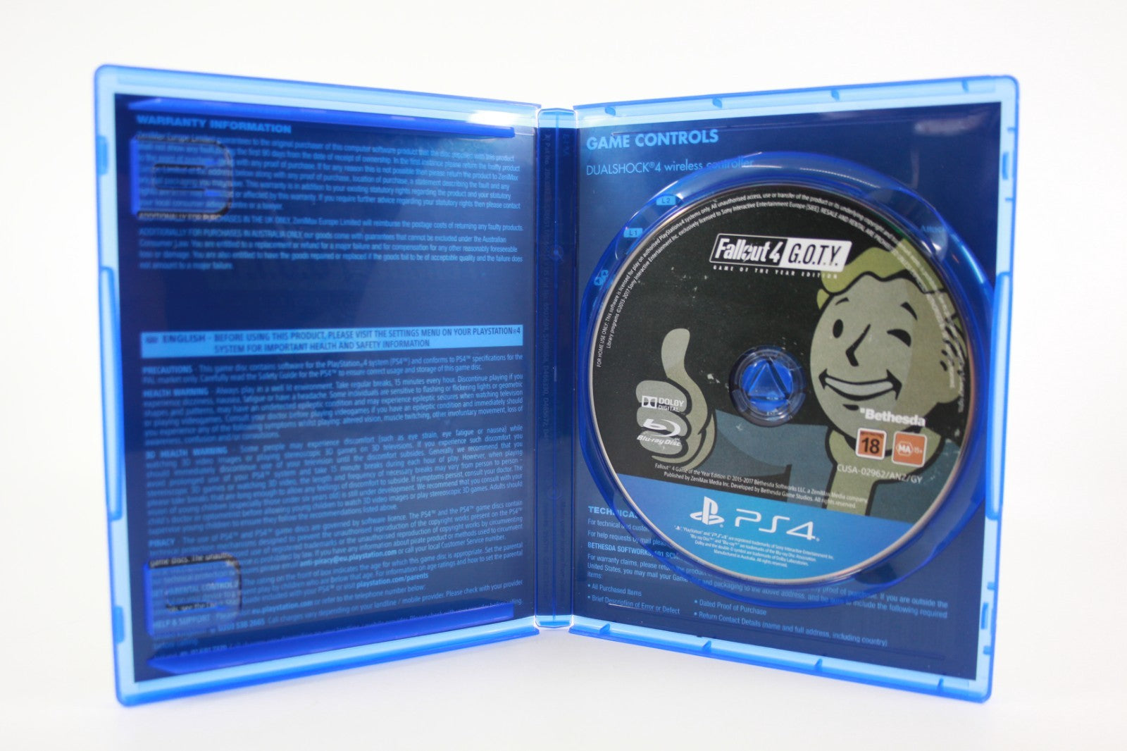 Fallout 4 Game of the Year GOTY - PlayStation 4 (PS4) [PAL] -WITH WARRANTY