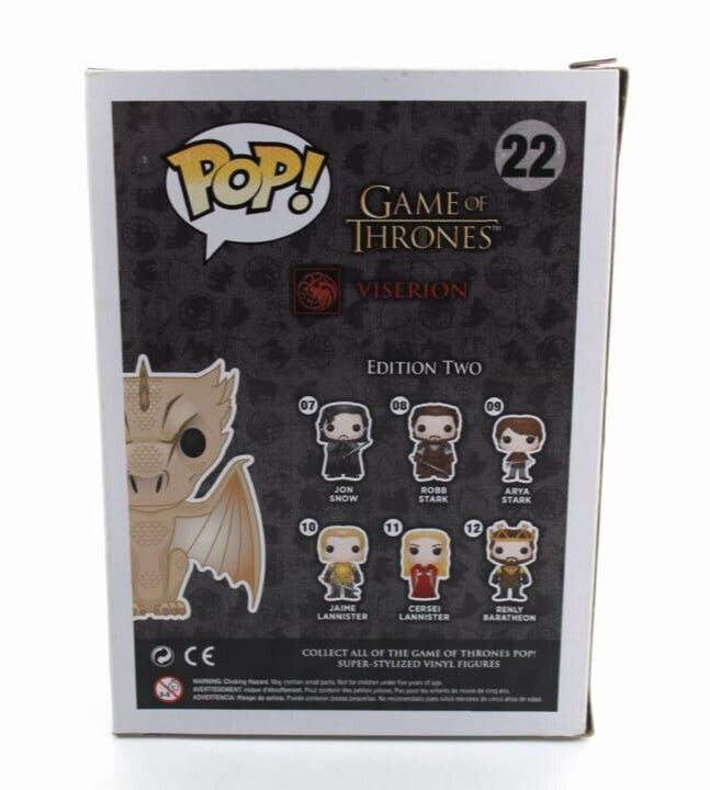 Viserion: Games of Thrones Funko Pop - No. 22
