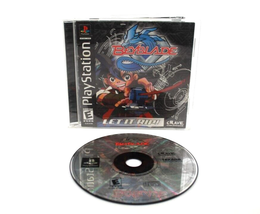 Beyblade Let It Rip - Sony PlayStation 1 (PS1) [NTSC-U] WITH WARRANTY