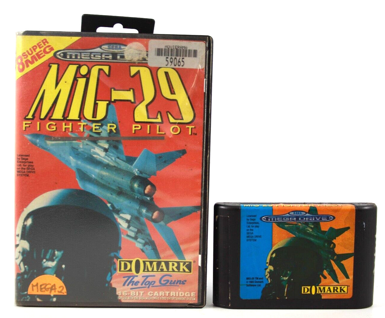 MiG-29 Fighter Pilot - SEGA Mega Drive [PAL] - WITH WARRANTY
