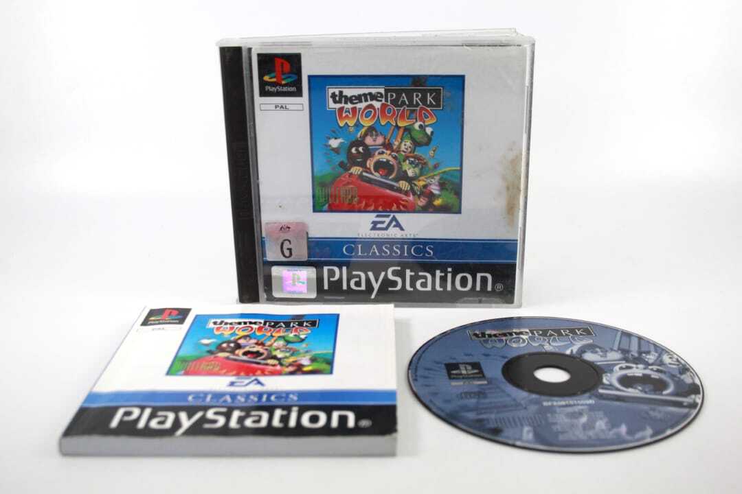 Theme Park World (PS1) [PAL] - WITH WARRANTY