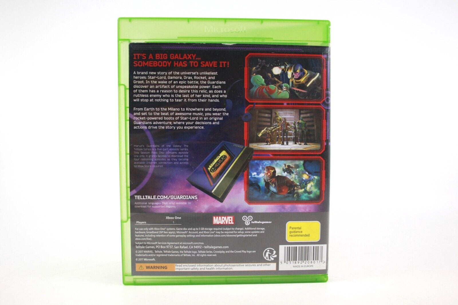 Marvel's Guardians of the Galaxy: The Telltale Series - Xbox One [PAL] WARRANTY