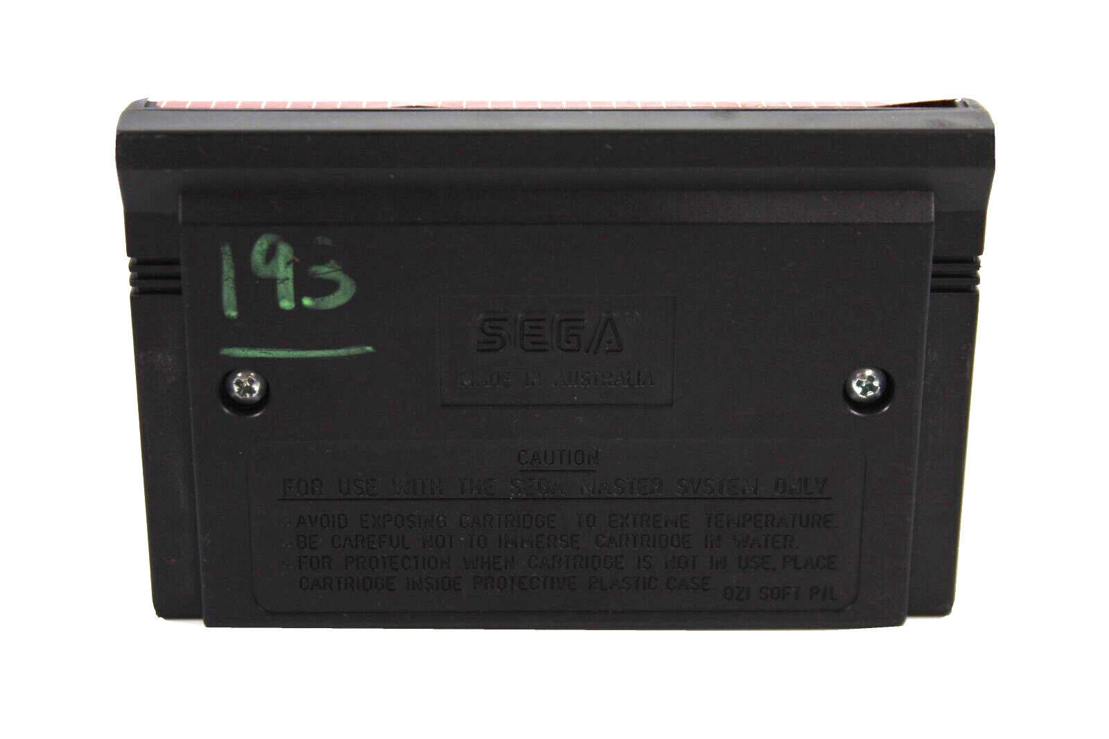 Back To The Future III - SEGA Master System [PAL] - WITH WARRANTY