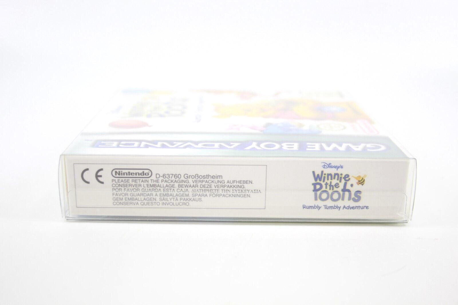 Winnie the Pooh's Rumbly Tumbly Adventure - Nintendo Game Boy Advance GBA BOXED