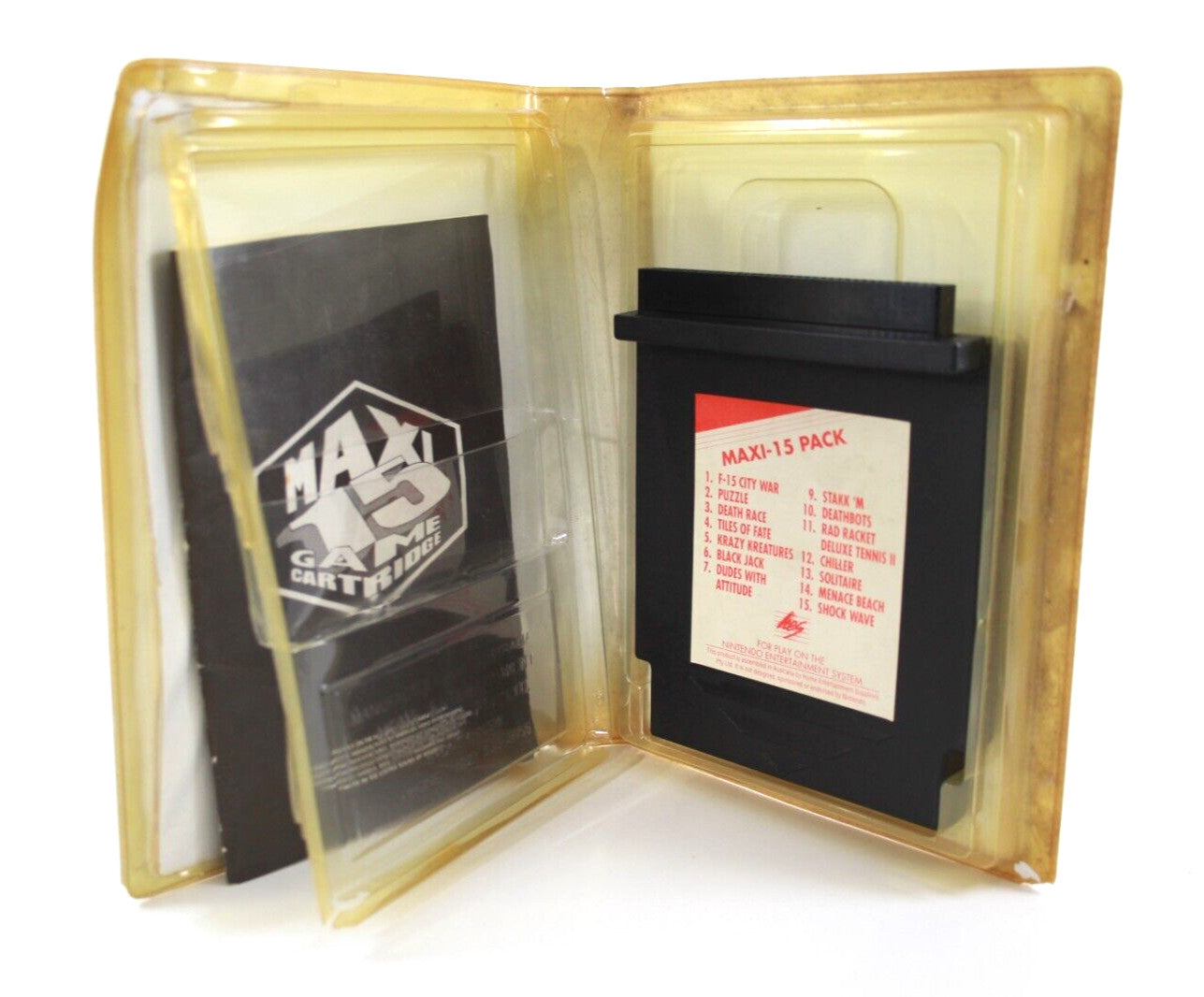 Maxi-15 Pack - Nintendo Entertainment System (NES/HES) [PAL] - WITH WARRANTY