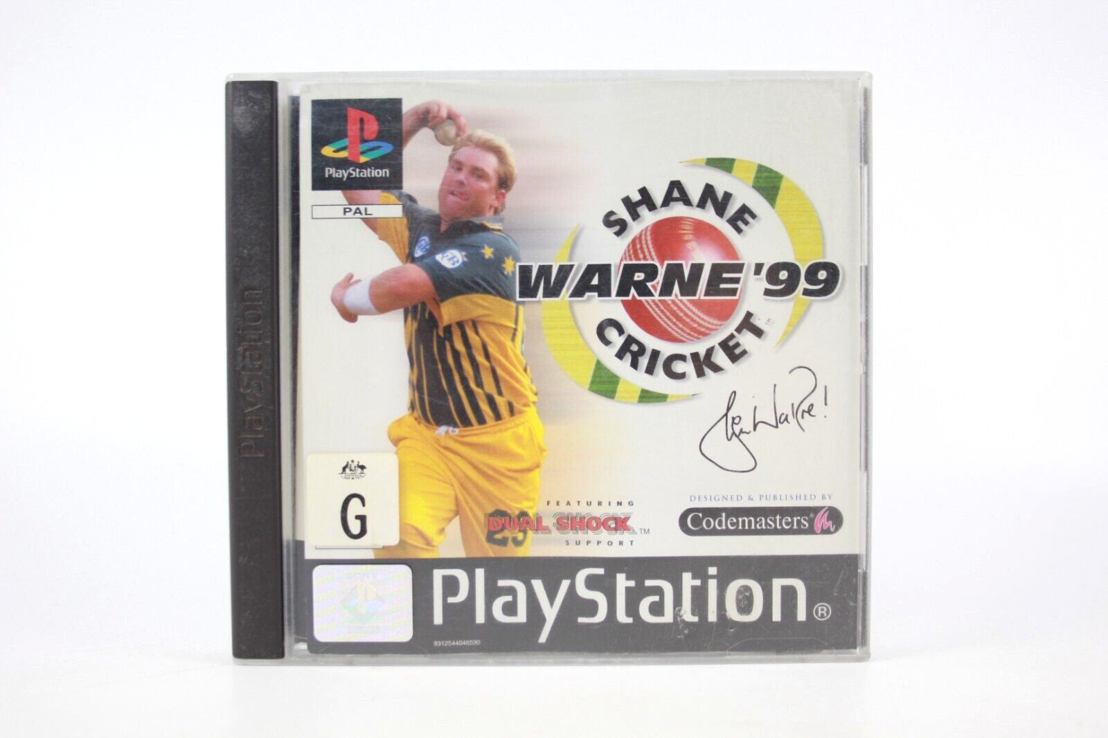 Shane Warne '99 Cricket - PlayStation 1 (PS1) [PAL] - WITH WARRANTY