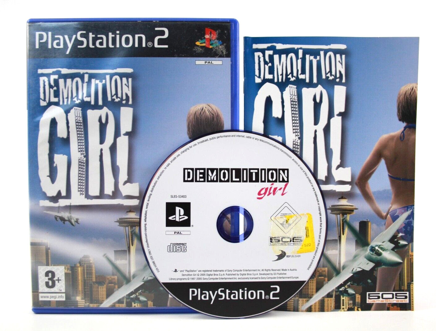 Demolition Girl - PlayStation 2 (PS2) [PAL] - WITH WARRANTY