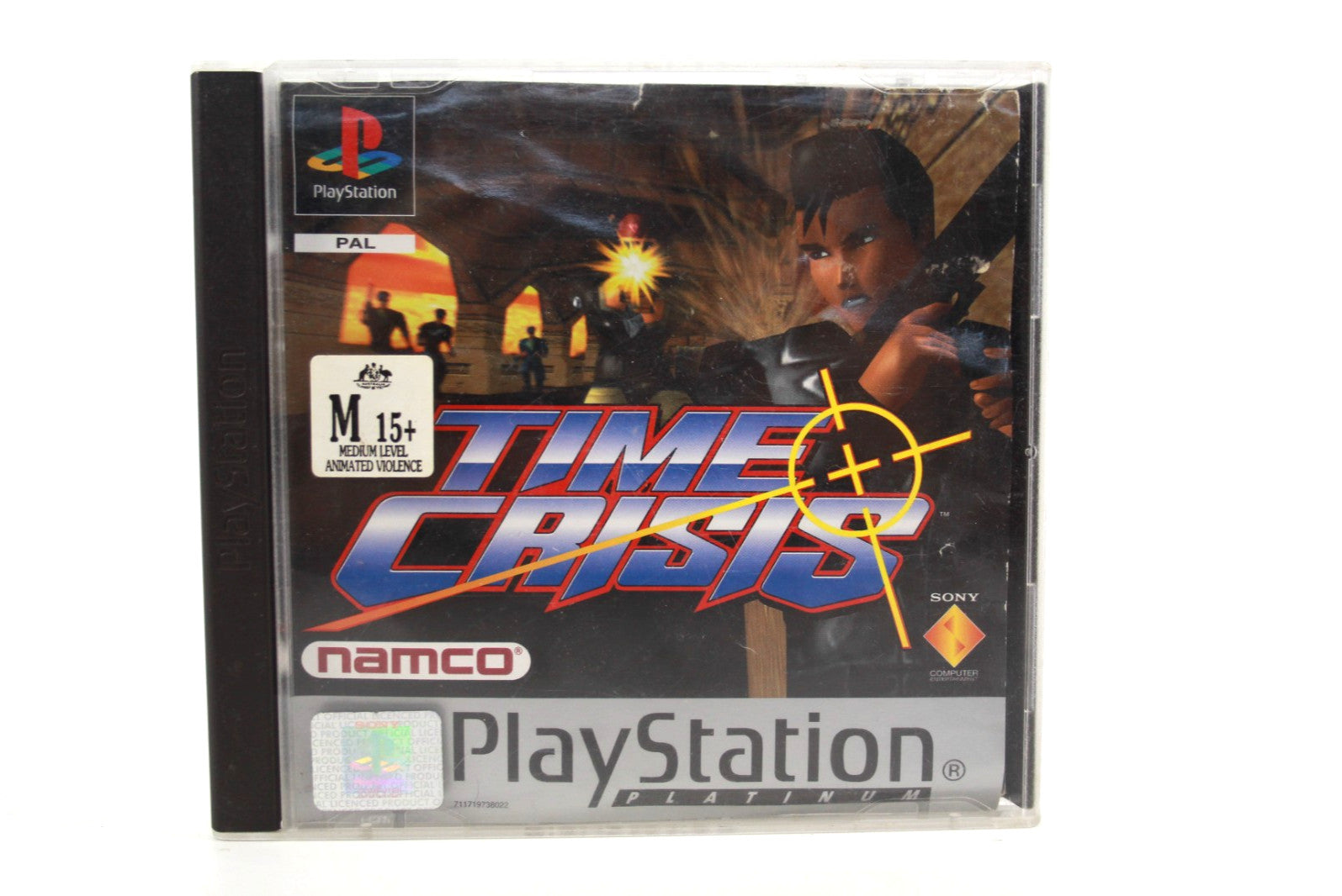 Time Crisis [Platinum] - PlayStation 1 (PS1) [PAL] - WITH WARRANTY