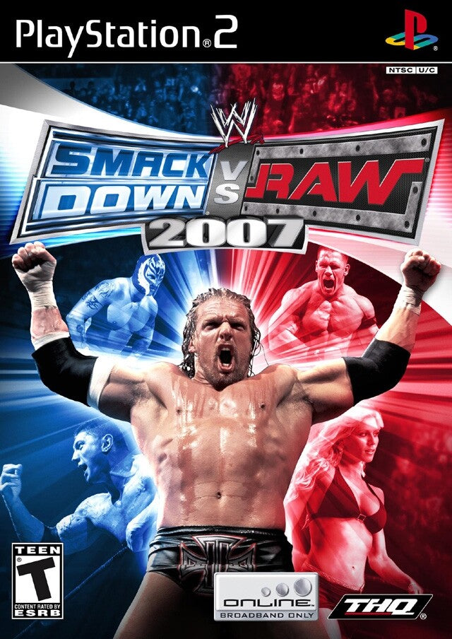 WWE SmackDown vs. Raw 2007 (PS2) [PAL] - WITH WARRANTY - vs