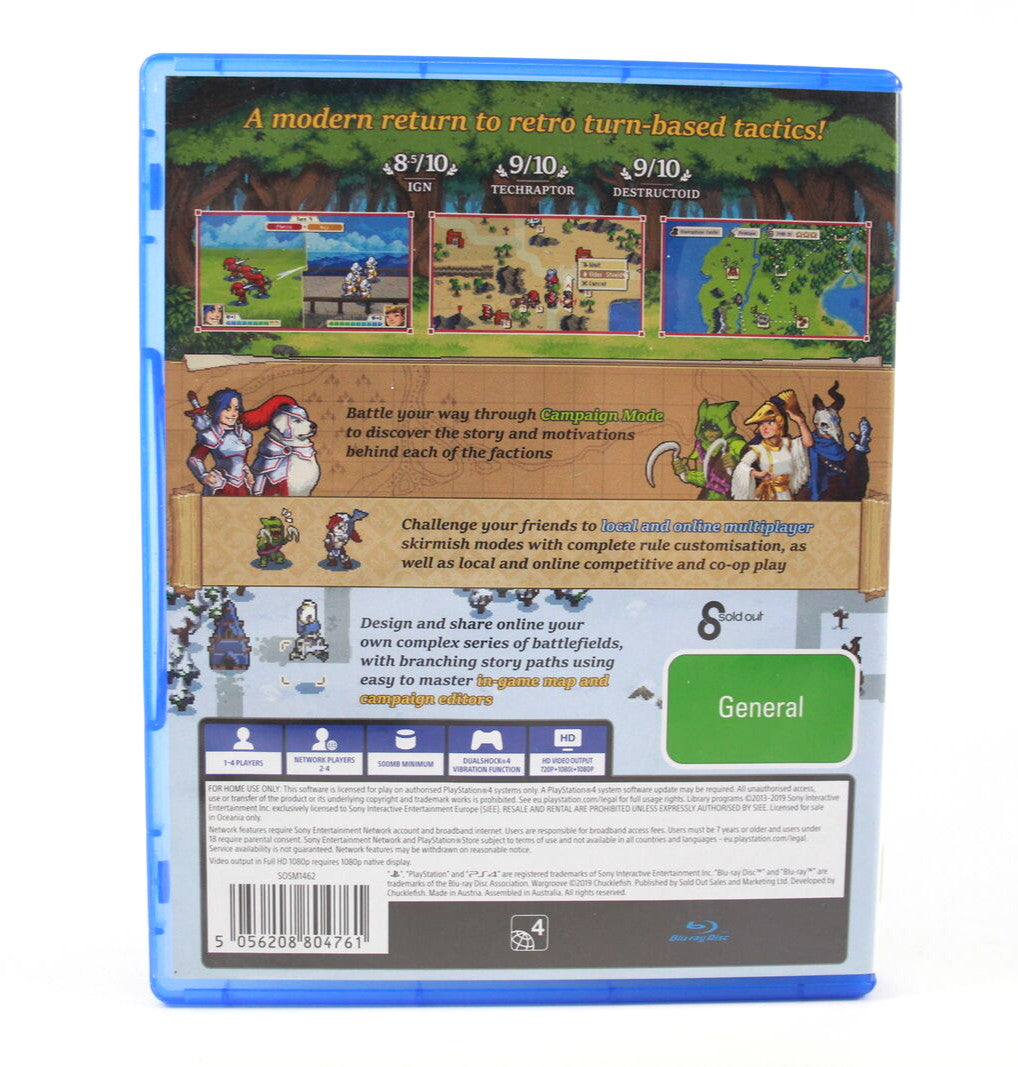 Wargroove (PS4) [PAL] - WITH WARRANTY