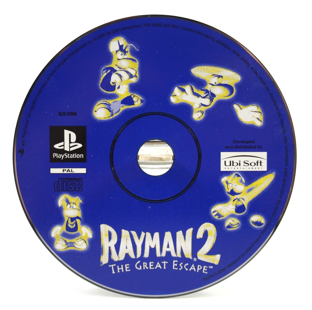 Rayman 2: The Great Escape [DISC ONLY] - PlayStation (PS1) [PAL] - WITH WARRANTY