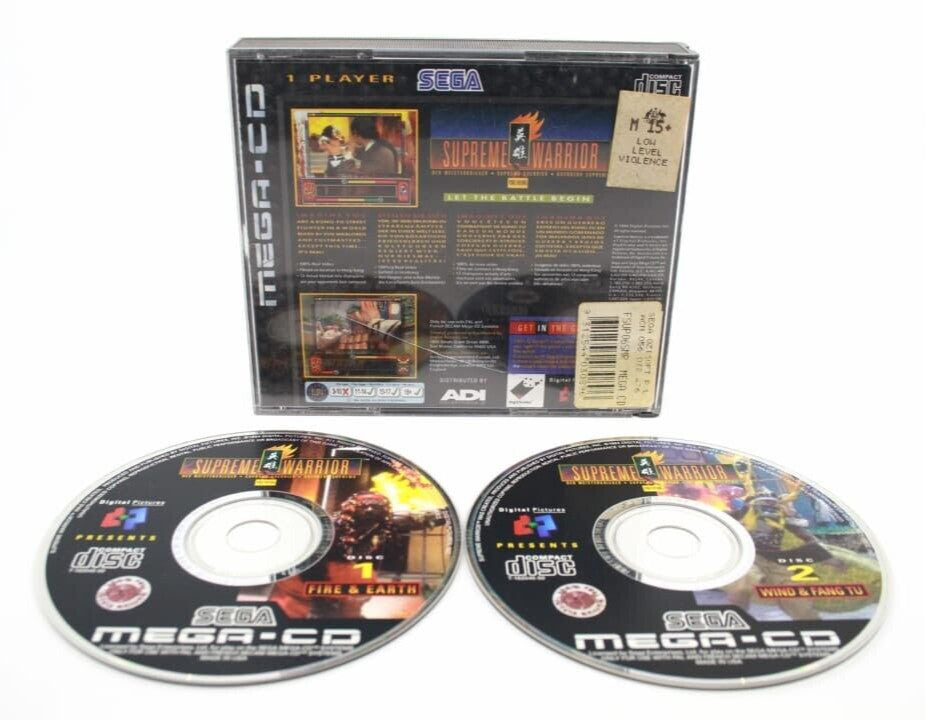 Supreme Warrior - SEGA Mega CD [PAL] WITH WARRANTY
