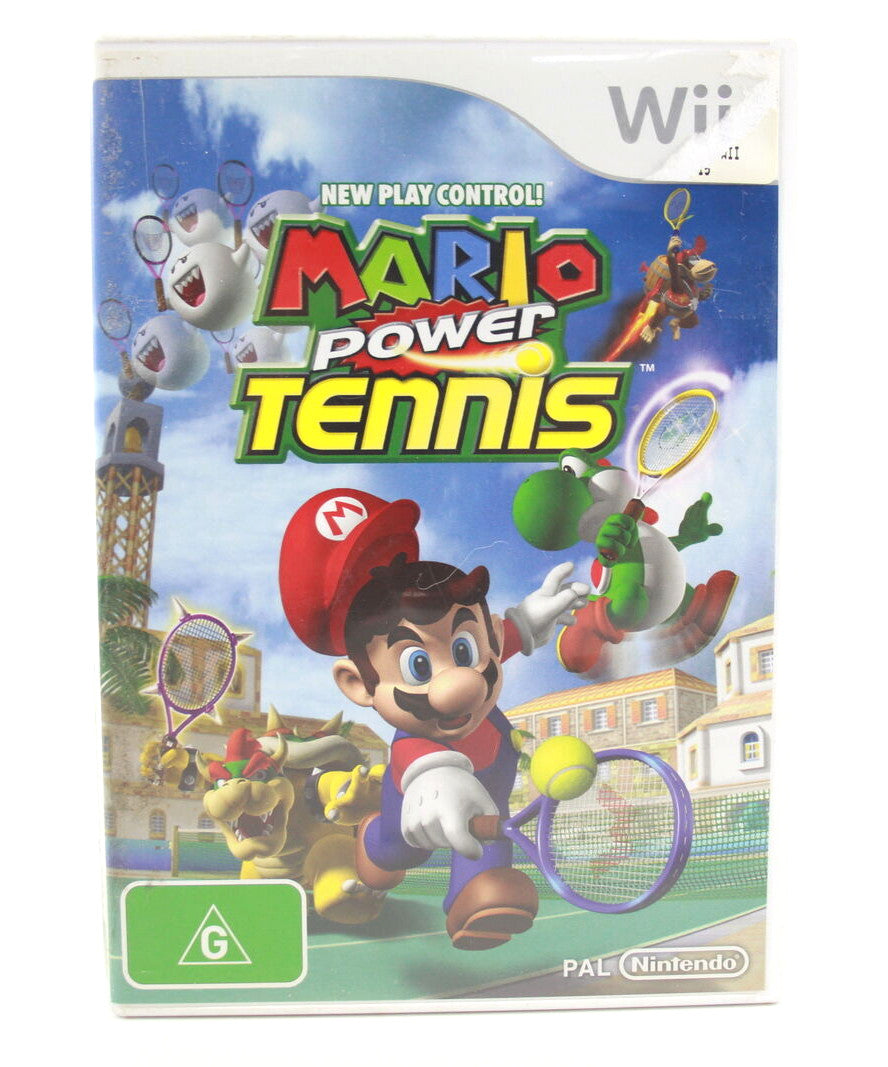 Mario Power Tennis (Wii) [PAL] - WITH WARRANTY