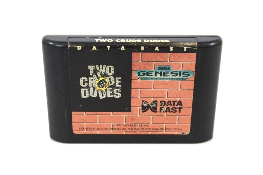 Two Crude Dudes - SEGA Genesis [NTSC-U] WITH WARRANTY