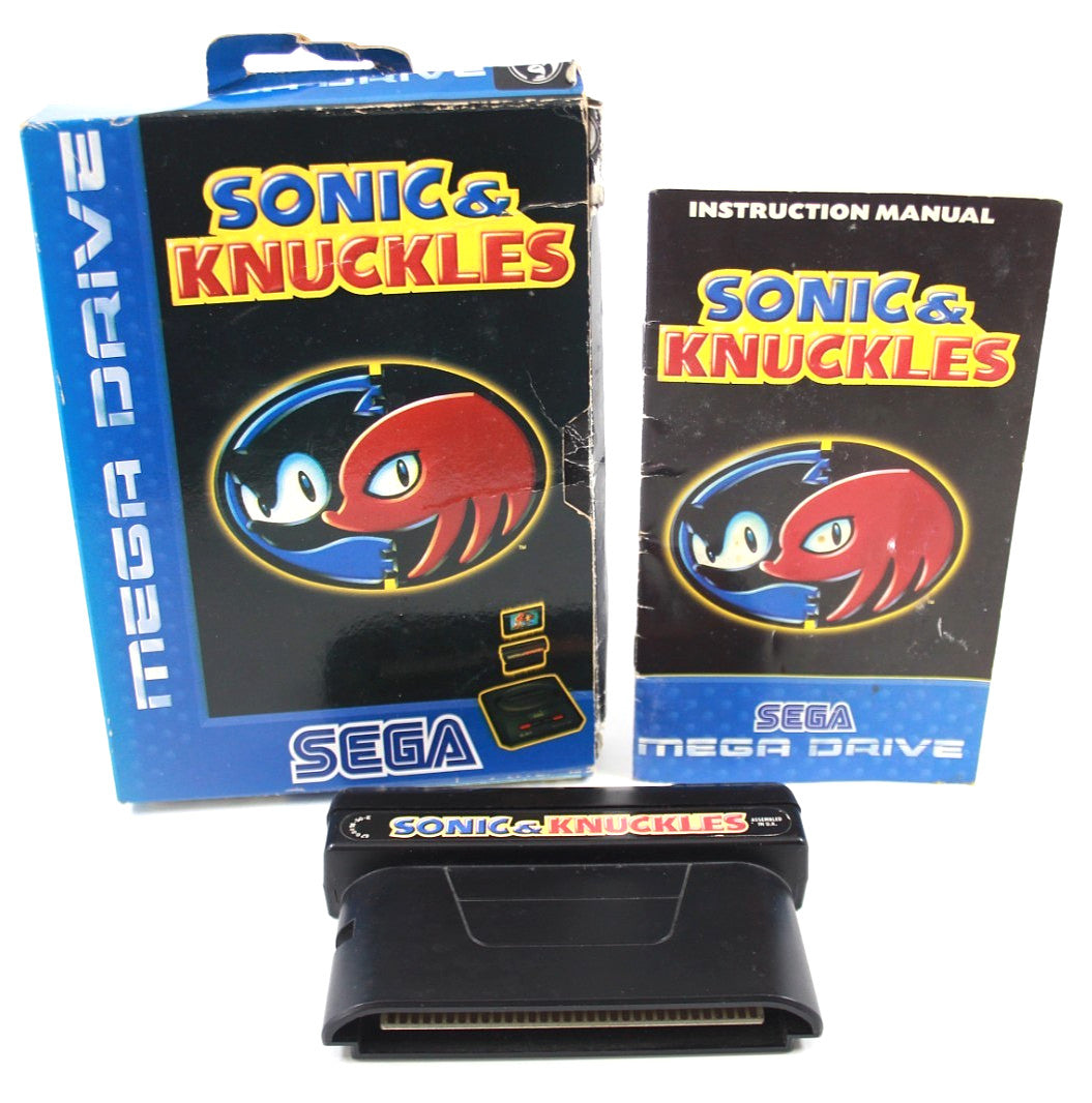 Sonic & Knuckles - SEGA Mega Drive [PAL] - WITH WARRANTY