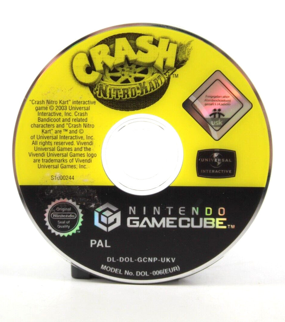 Crash Nitro Kart [DISC ONLY] - Nintendo GameCube [PAL] - WITH WARRANTY