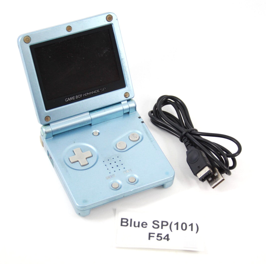 💥AGS-101💥 Official Nintendo Gameboy Advance SP Console [Pearl Blue] GBA