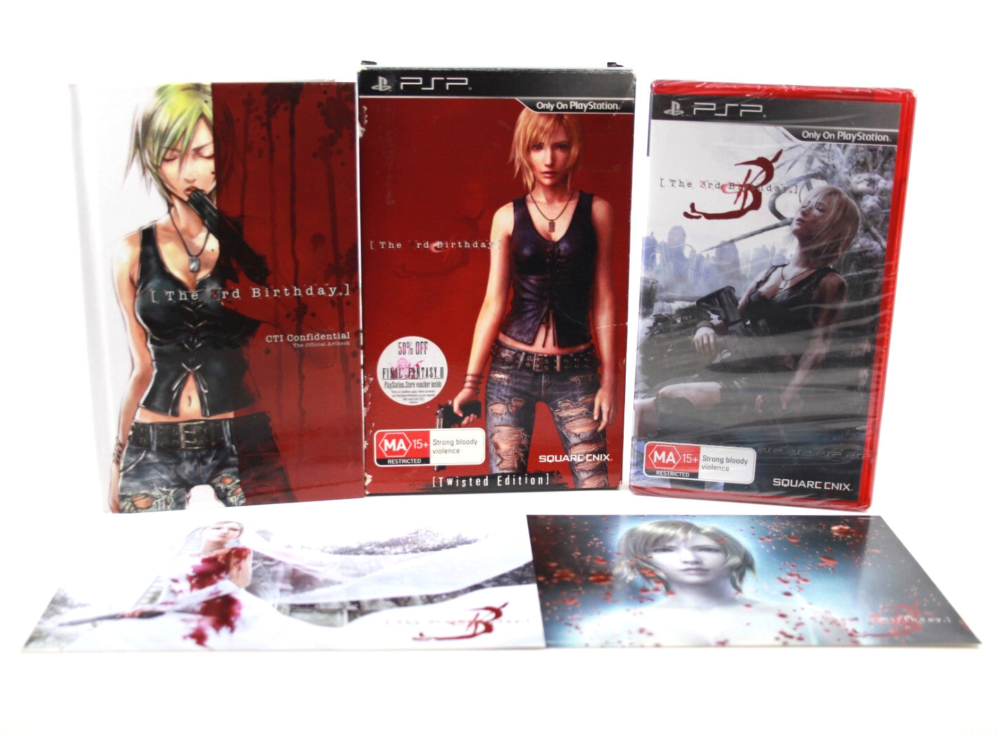 The 3rd Birthday: Twisted Edition [SEALED GAME] - PlayStation Portable (PSP) PAL