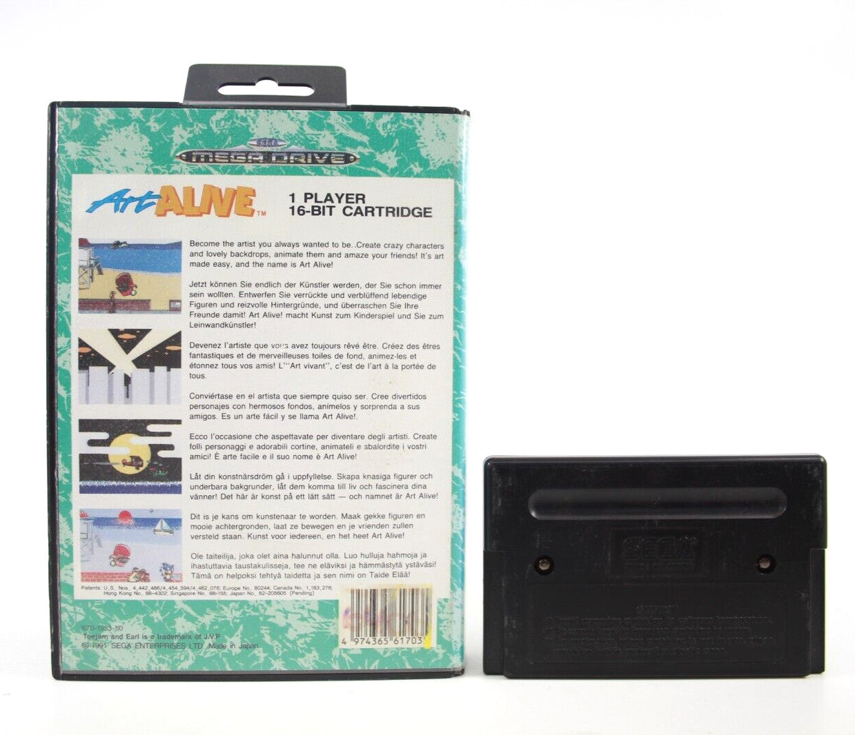 Art Alive - SEGA Mega Drive [PAL] - WITH WARRANTY