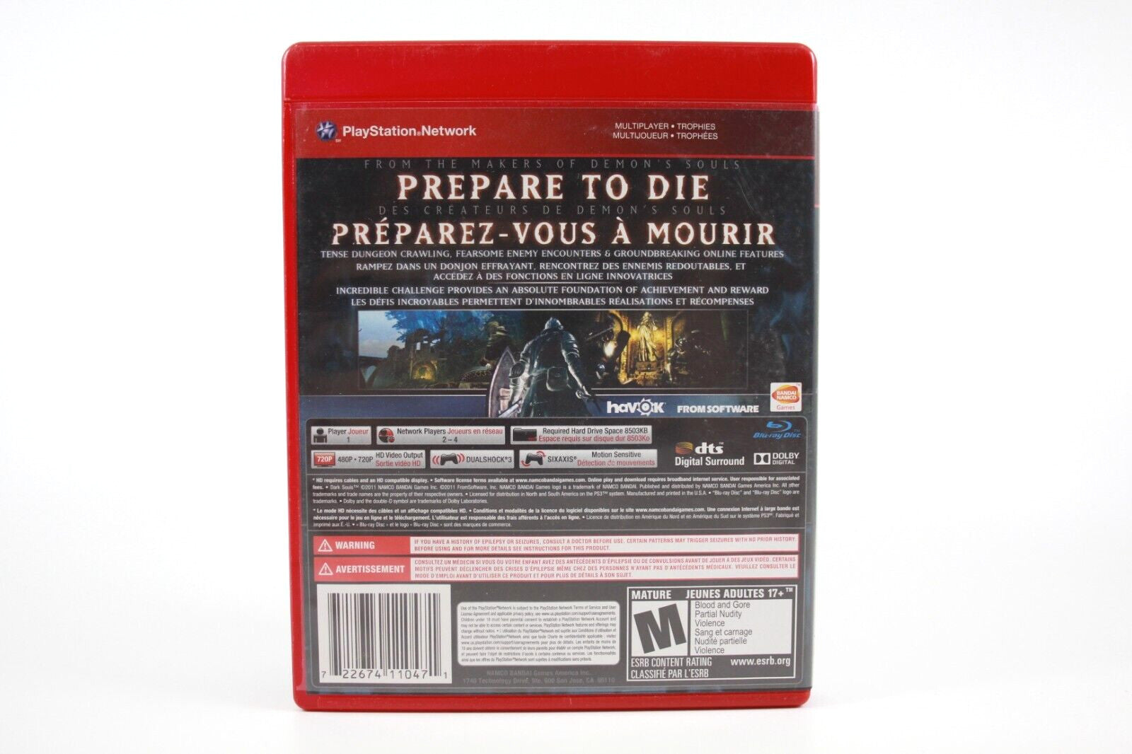 Dark Souls - PlayStation 3 (PS3) [NTSC-U] - WITH WARRANTY