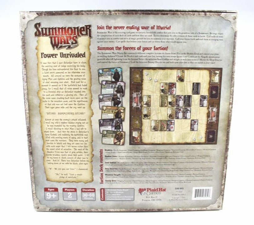 Summoner Wars Master Set First Edition Board Game - Plaid Hat Games