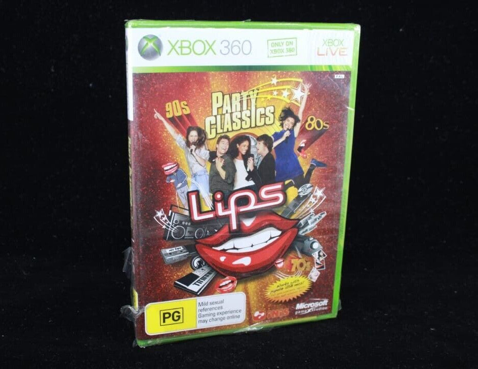 Lips Party Classics - Microsoft Xbox 360 - Brand New/Sealed