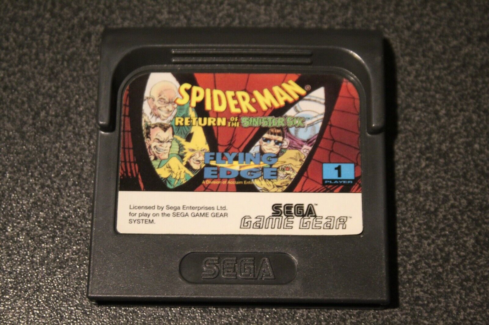 Spider-Man: Return of the Sinister Six (SEGA Game Gear) [PAL] - WITH WARRANTY