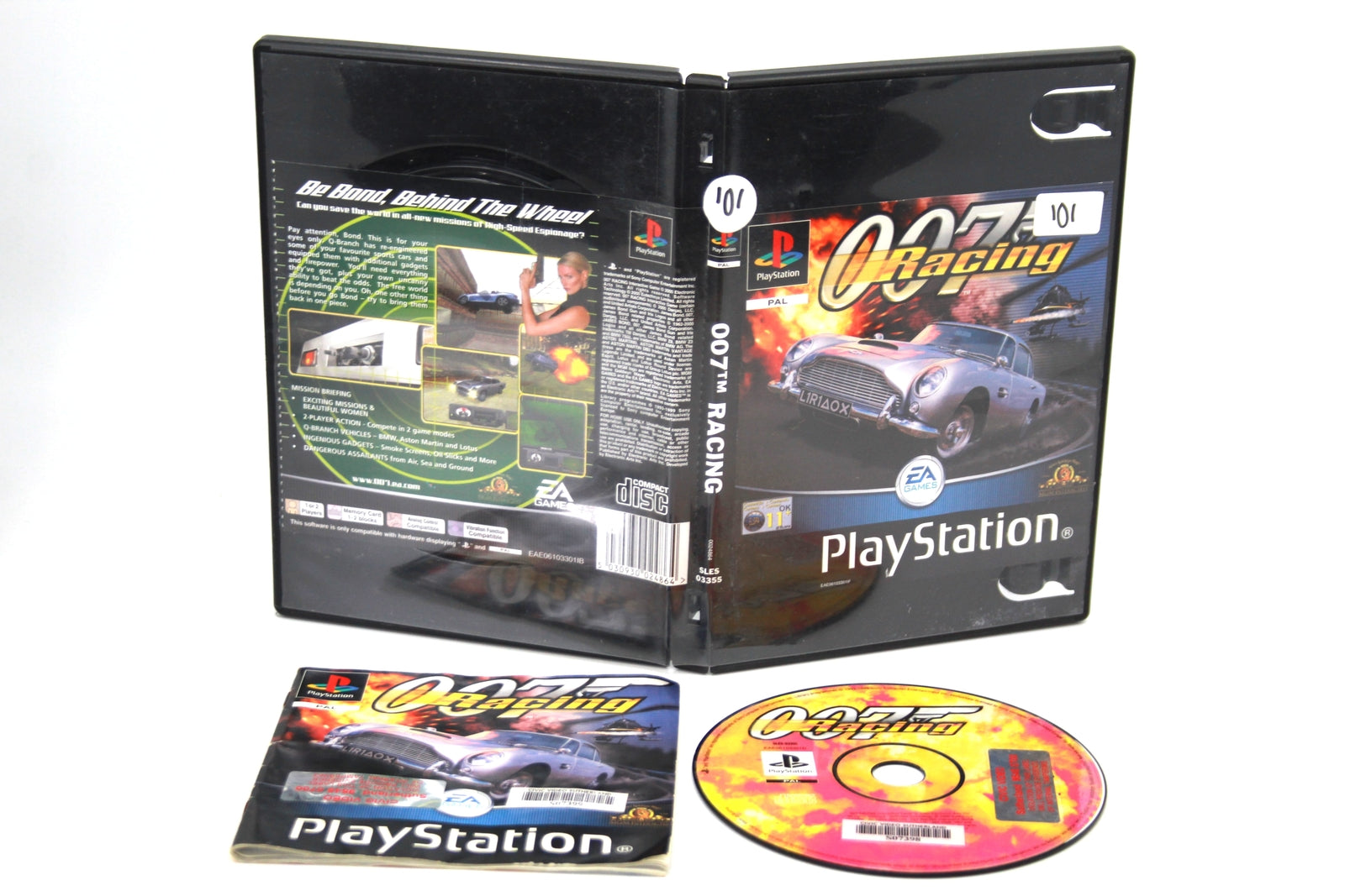 007 Racing (PS1) [PAL] - WITH WARRANTY