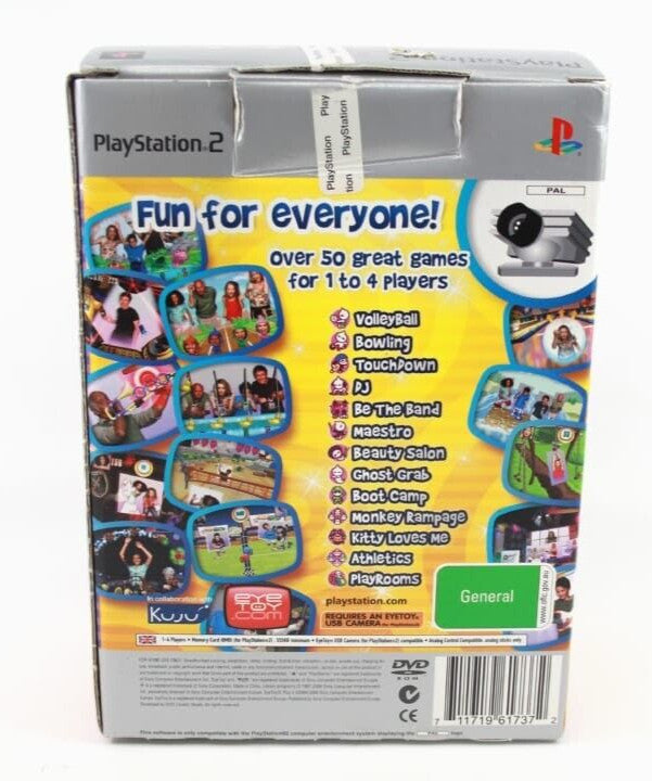 Eye Toy Play 3 With Camera - Sony PlayStation 2 (PS2) [PAL] WITH WARRANTY