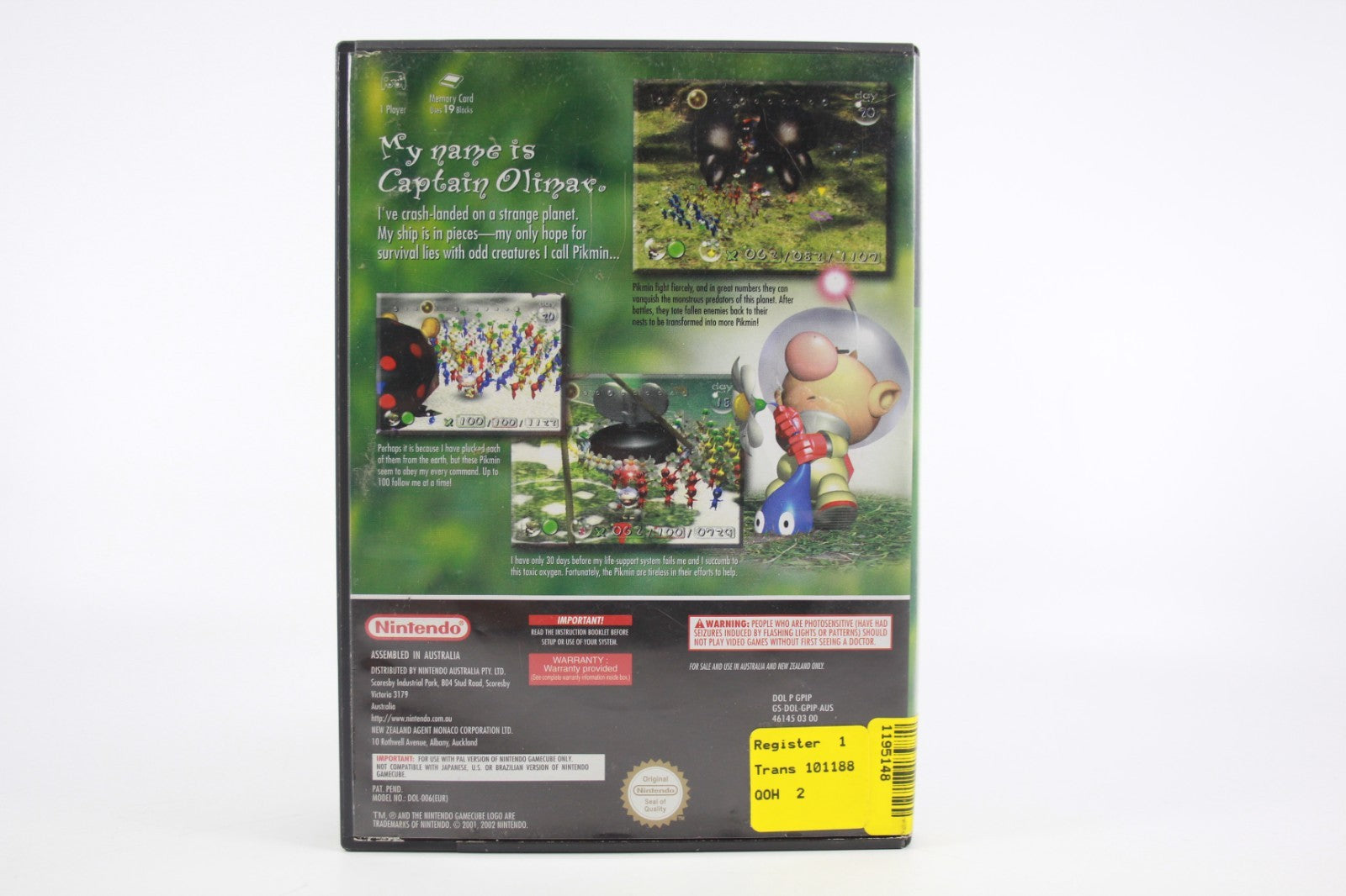 Pikmin - Nintendo GameCube [PAL] - WITH WARRANTY