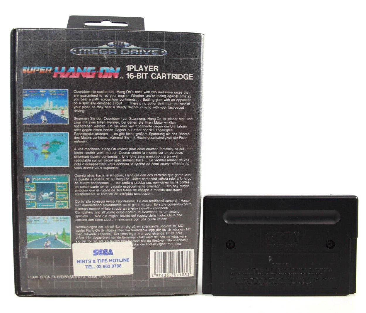 Super Hang On - SEGA Mega Drive [PAL] - WITH WARRANTY