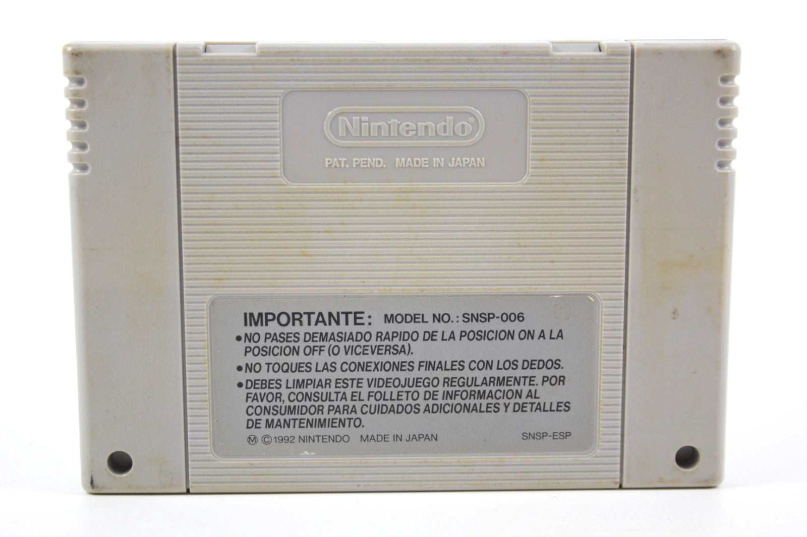 Mortal Kombat [CART ONLY] - Super Nintendo (SNES) [PAL] - WITH WARRANTY