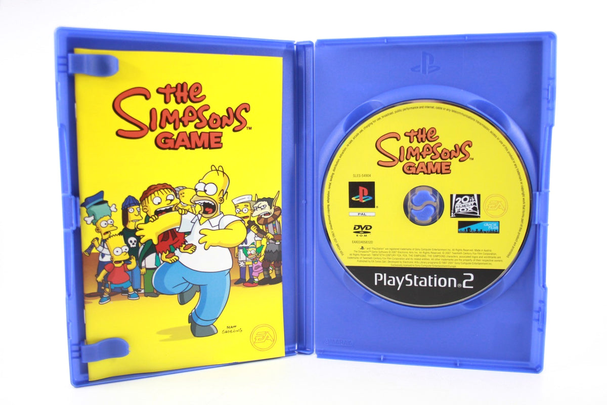 The Simpsons Game - PlayStation 2 (PS2) [PAL] - WITH WARRANTY