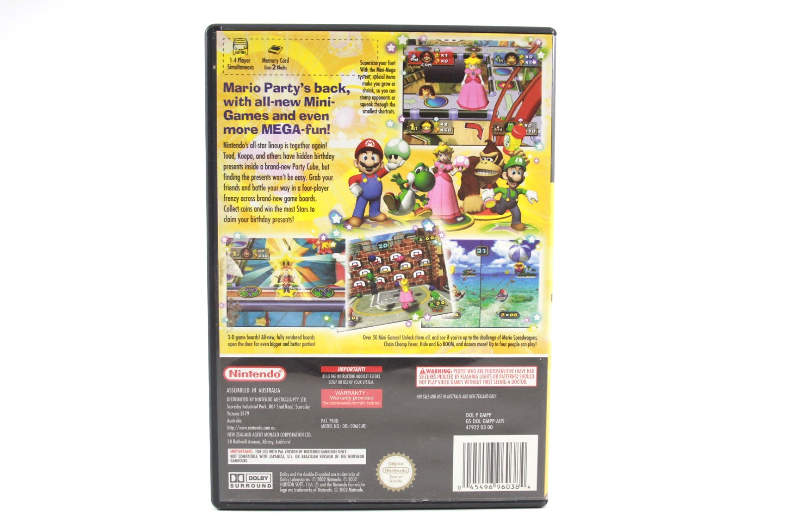 Mario Party 4 - Nintendo GameCube [PAL] - WITH WARRANTY