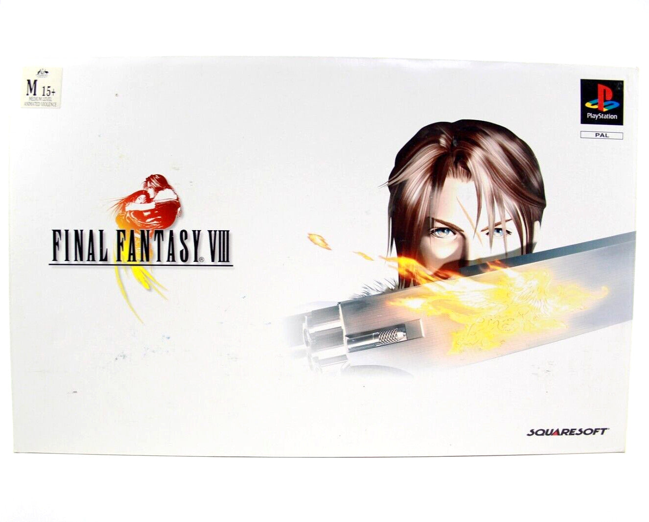Final Fantasy VIII Limited Edition Box Set - PS1 BOX + MEMORY CARD ONLY