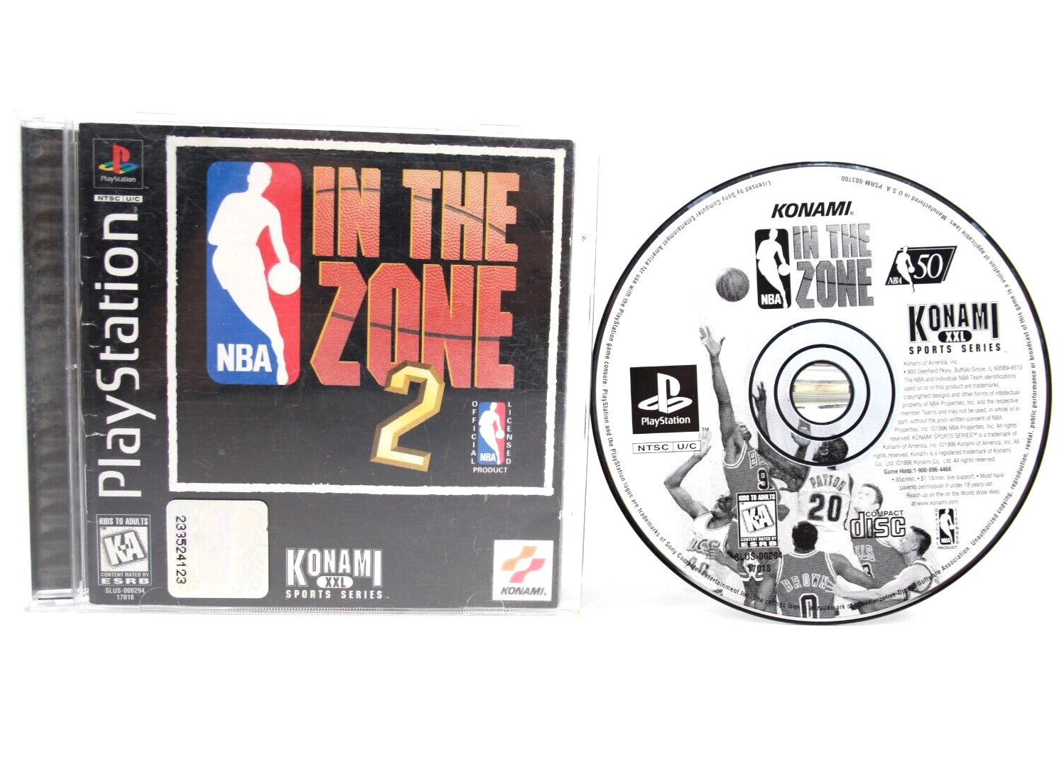 NBA In The Zone 2 - PlayStation 1 (PS1) [NTSC-U] - WITH WARRANTY