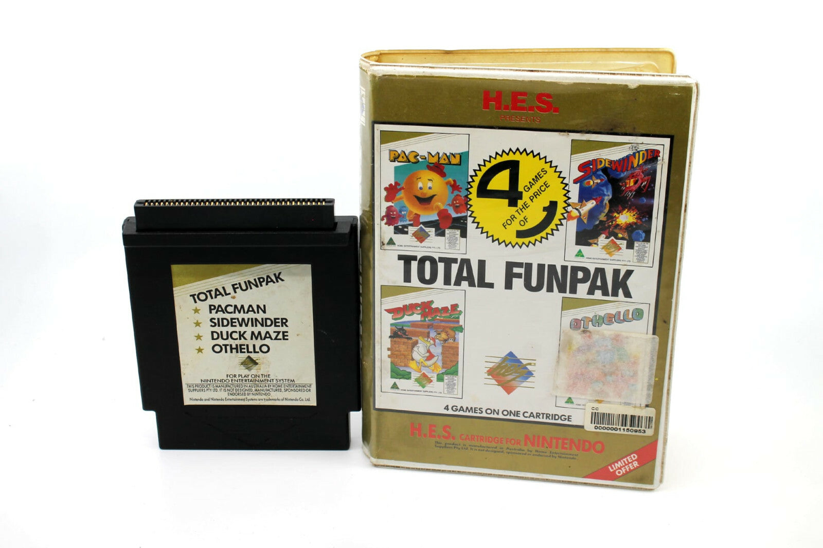 Total Funpak HES (NES) [PAL] - WITH WARRANTY