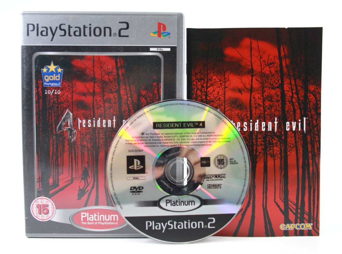 Resident Evil 4 [Platinum] - PlayStation 2 (PS2) [PAL] - WITH WARRANTY