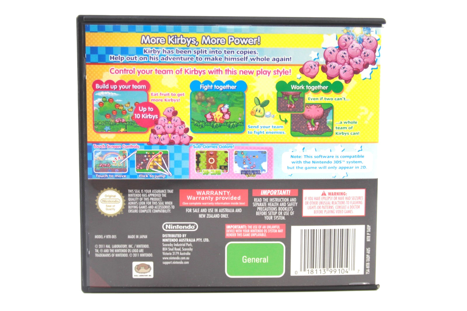 Kirby Mass Attack - Nintendo DS [PAL] - WITH WARRANTY