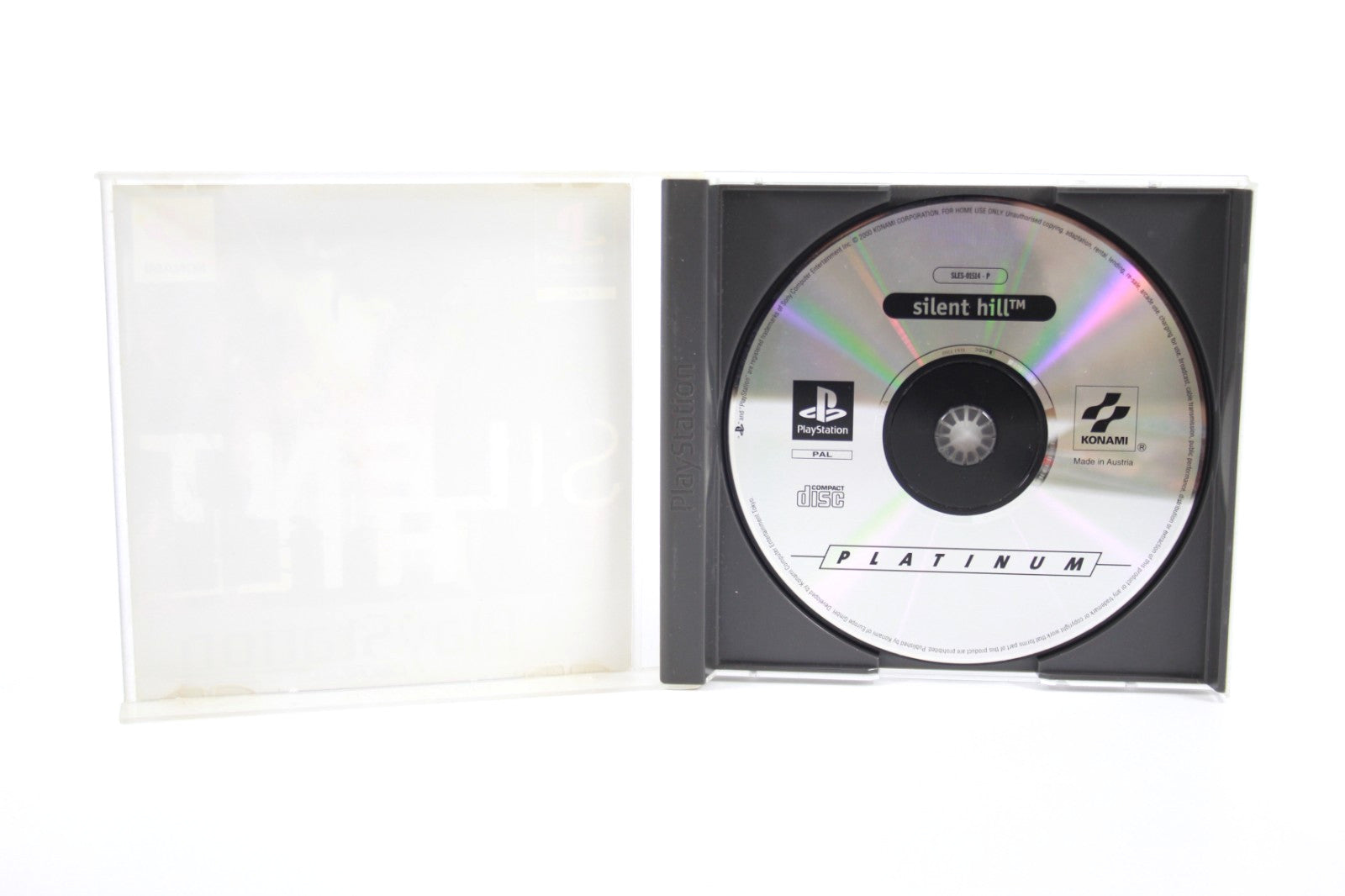 Silent Hill [Platinum] - PlayStation (PS1) [PAL] - WITH WARRANTY